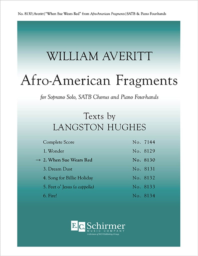 Afro-American Fragments: 2. When Sue Wears Red